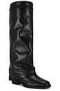 view 2 of 5 Winnick Wide Calf Boot in Black Leather