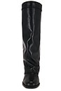 view 4 of 5 Winnick Wide Calf Boot in Black Leather