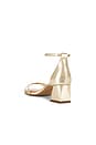 view 3 of 5 SANDALES RAE in Gold Leather