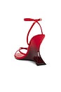 view 3 of 5 SANDALES LAYERS in Red Patent
