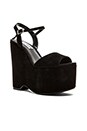 view 2 of 5 Jaylee Wedge in Black Suede