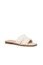 view 2 of 5 Hadyn Self Sandal in Bone Raffia