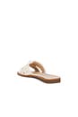 view 3 of 5 Hadyn Self Sandal in Bone Raffia