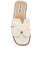 view 4 of 5 Hadyn Self Sandal in Bone Raffia