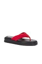 view 2 of 5 Bella Sandal in Red Suede