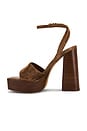 view 5 of 5 SANDALIA FLORIA in Chestnut Suede