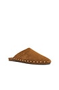 view 2 of 5 MULES PLATES PEARSON in Chesnut Suede