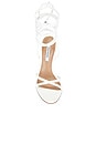 view 4 of 5 Nerie Strappy Heel in White Patent