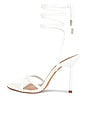 view 5 of 5 Nerie Strappy Heel in White Patent