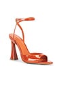 view 2 of 5 SANDALIA BEKI in Orange Pearl Patent