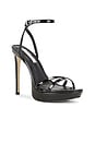 view 2 of 5 SANDALIA JUNI in Black Patent
