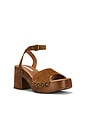 view 2 of 5 Karsin Sandal in Cognac Suede