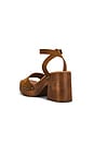 view 3 of 5 Karsin Sandal in Cognac Suede