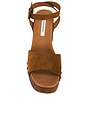 view 4 of 5 Karsin Sandal in Cognac Suede