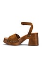 view 5 of 5 Karsin Sandal in Cognac Suede