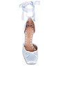 view 4 of 5 ESCARPIN LARINA in Blue Satin