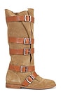 view 1 of 5 Indio Boot in Taupe Suede