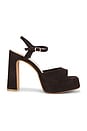 view 1 of 5 SANDALIA LIANDRA in Brown Suede