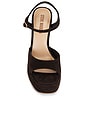 view 4 of 5 SANDALIA LIANDRA in Brown Suede