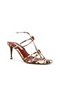 view 2 of 5 Ramos Strappy Sandal in Red & Brown Print