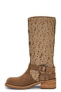 view 5 of 5 BOTAS ROCKY FLORAL in Tan Nubuck