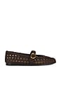 view 1 of 5 Melody Flats in Brown Raffia