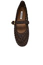 view 4 of 5 Melody Flats in Brown Raffia