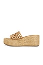view 5 of 5 Brandy Sandal in Natural Raffia