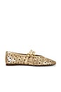 view 1 of 5 Lydia Mary Jane in Gold Leather