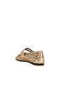 view 3 of 5 Lydia Mary Jane in Gold Leather