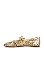 view 5 of 5 Lydia Mary Jane in Gold Leather