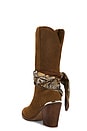 view 3 of 5 BOTAS SALLY SCARF in Chestnut Suede