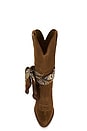 view 4 of 5 BOTAS SALLY SCARF in Chestnut Suede