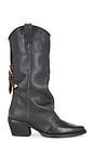 view 1 of 5 Aldora Boot in Brown Distressed