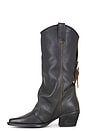 view 5 of 5 Aldora Boot in Brown Distressed