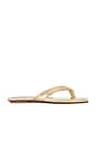 view 1 of 5 SANDALES TRELLA in Gold Leather