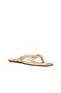 view 2 of 5 SANDALES TRELLA in Gold Leather