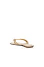 view 3 of 5 SANDALES TRELLA in Gold Leather