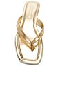 view 4 of 5 SANDALES TRELLA in Gold Leather