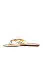 view 5 of 5 SANDALES TRELLA in Gold Leather