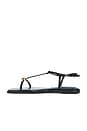 view 5 of 5 SANDALIA RITZY in Black Woven