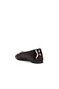 view 3 of 5 ZAPATO PLANO CALICO in Burgundy Patent