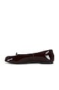 view 5 of 5 ZAPATO PLANO CALICO in Burgundy Patent