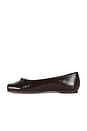 view 6 of 5 ZAPATO PLANO ELEVE in Brown Patent