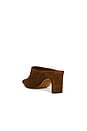 view 4 of 5 ТУФЛИ НА КАБЛУКЕ JAMASON MULE  in Light Brown Suede