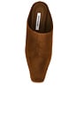 view 5 of 5 ТУФЛИ НА КАБЛУКЕ JAMASON MULE  in Light Brown Suede