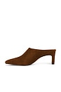 view 6 of 5 ТУФЛИ НА КАБЛУКЕ JAMASON MULE  in Light Brown Suede