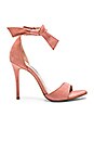 view 1 of 5 Bowwtye Heel in Pink Nubuck