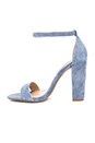 view 5 of 5 SANDALIAS CARRSON in Blue Suede