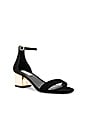 view 2 of 5 Irenee G Heel in Black Suede